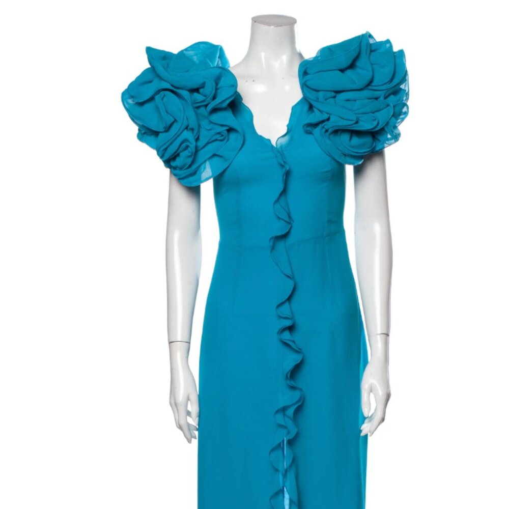 Alessandra Rich Silk Gown Size 4